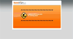 Desktop Screenshot of nationwidefence.com